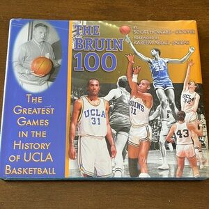 The Bruin 100: UCLA Basketball Coffee Table Book - Blue & Gold
